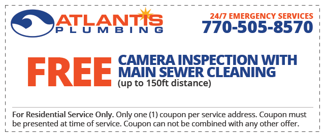 FREE Camera Inspection with Main Sewer Cleaning